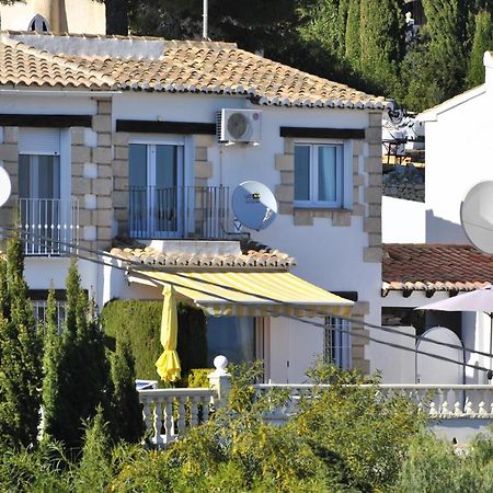 Rosalalinda - Cosy Semi-Detached Home With Sea Views And Large Terrace Moraira Bagian luar foto