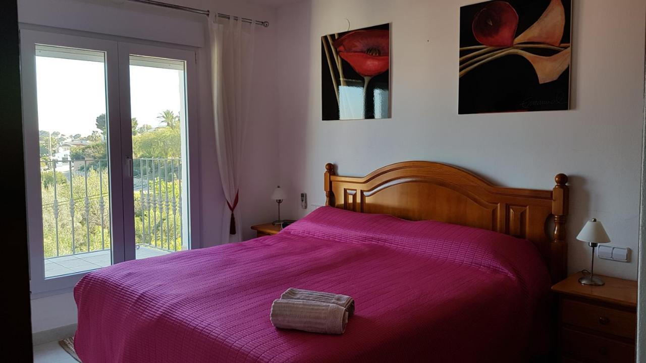 Rosalalinda - Cosy Semi-Detached Home With Sea Views And Large Terrace Moraira Bagian luar foto
